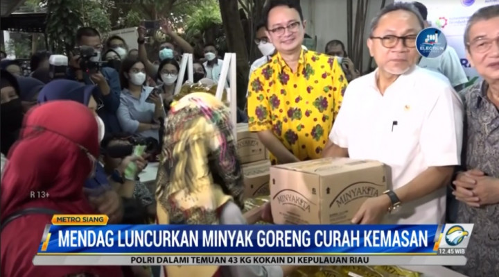 Kemendag Luncurkan Paket MinyaKita Seharga Rp14.000/Liter