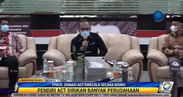 PPATK: ACT Tak Langsung Salurkan Donasi yang Masuk