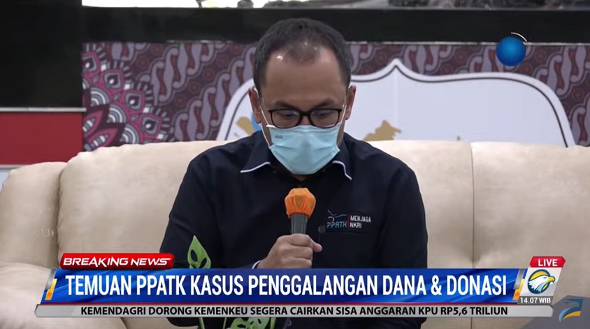 Ketua PPATK Ivan Yustiavandana berhati-hati dalam memilih lembaga donasi. Metro TV