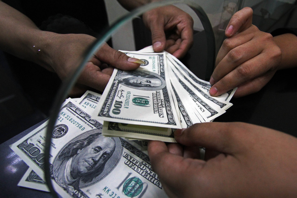 Mata uang Dolar AS. Foto : MI.