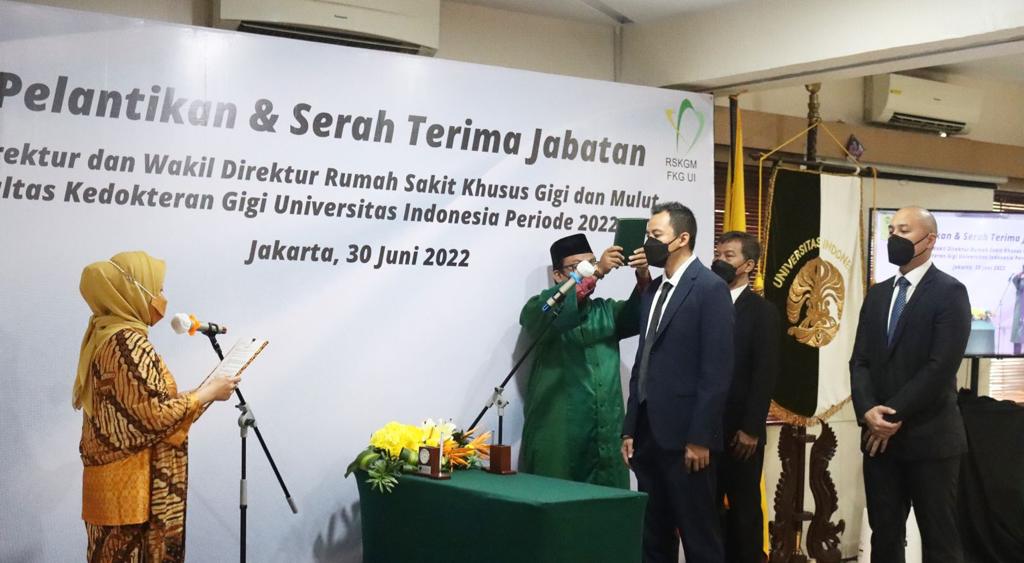 Pelantikan Direktur dan Wakil Direktur RSKGM UI. DOK UI