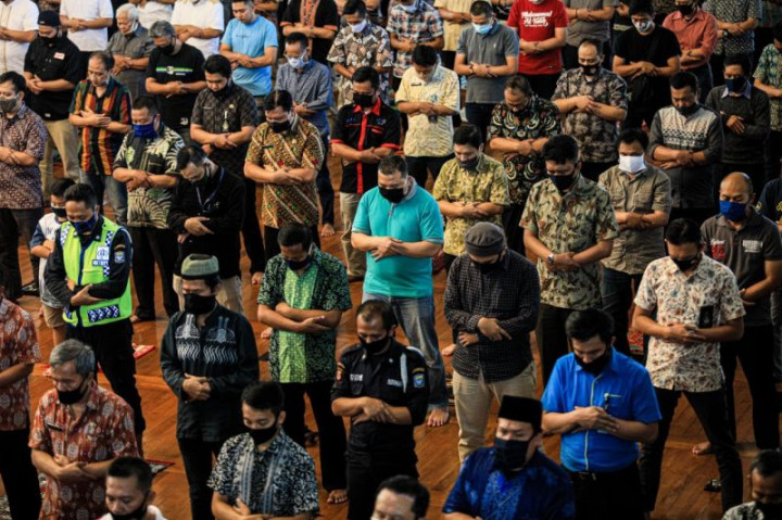 Kapasitas Salat Id di Masjid Kota Bandung 100%