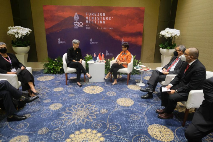 Indonesian, Australian Foreign Ministers Discuss Latest Situation in Myanmar