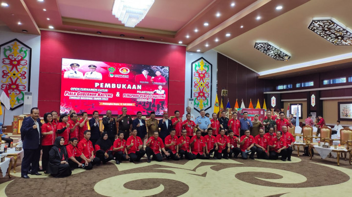 Turnamen Catur Level Nasional Meriahkan Pelantikan Percasi Kalteng