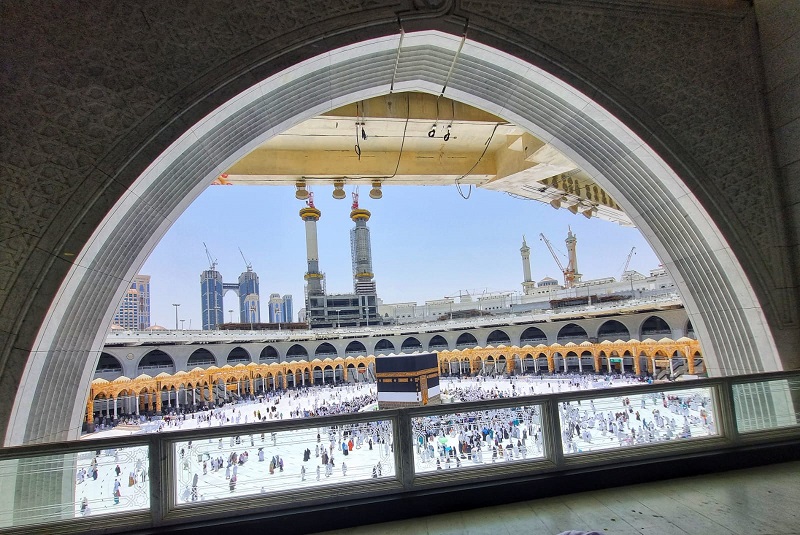    Bangunan suci ka'bah di Masjidil Haram, Makkah. Dok MCH 2022