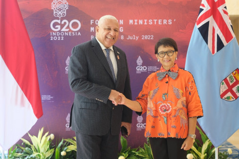 PM Fiji Hadir di Bali, Apresiasi Undangan RI untuk Negara Kepulauan di G20