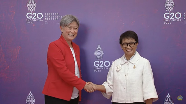 Para Menlu Mulai Tiba di Hotel Mulia Nusa Dua Bali untuk Pembukaan FMM G20