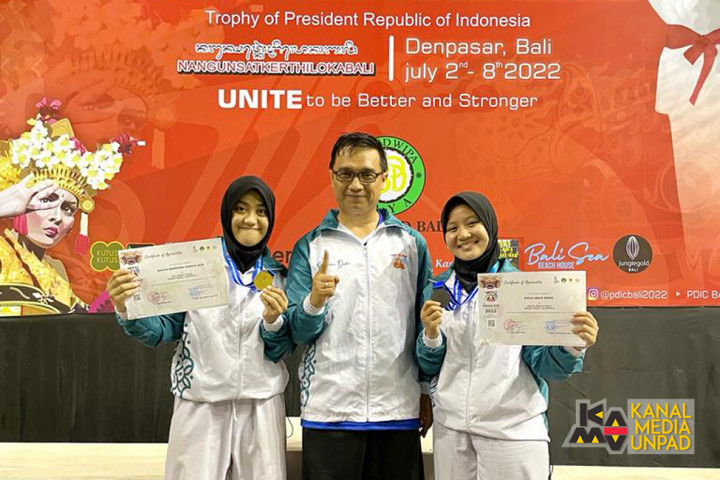 Mantap! Perisai Diri Unpad Bawa Pulang 2 Medali di Kejuaraan Pencak Silat Tingkat Dunia