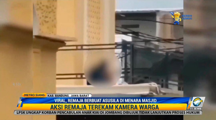 Viral, Remaja Berbuat Asusila di Menara Masjid, DKM Langsung Kunci Akses Menara