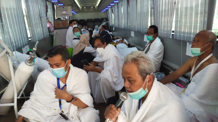 Jemaah Safari Wukuf Bersyukur Bisa ke Arafah