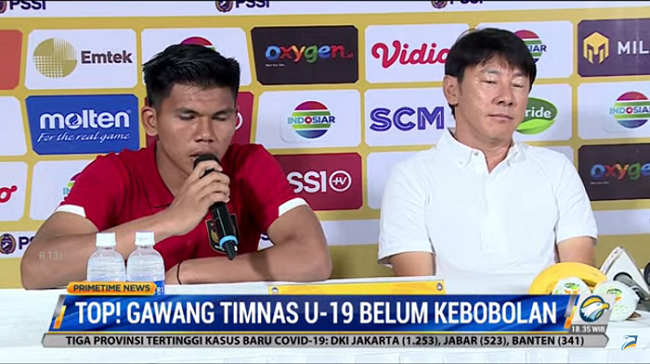 Top, gawang Timnas U-19 belum kebobolan. Foto: Dok/Metro TV