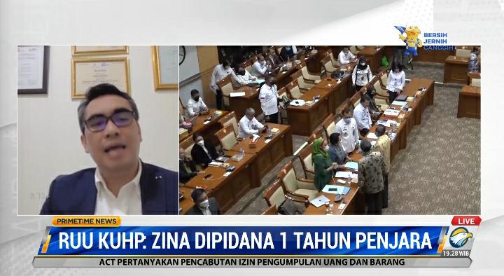 RUU KUHP: Zina Dipidana 1 Tahun Penjara, Begini Respons Pakar Pidana