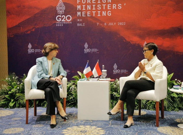 Menlu Indonesia-Prancis Sepakat Perkuat Kemitraan Bidang Pertahanan