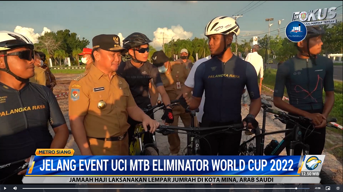 Kalteng Siap Sukseskan Event Internasional UCI MTB Eliminator World Cup 2022