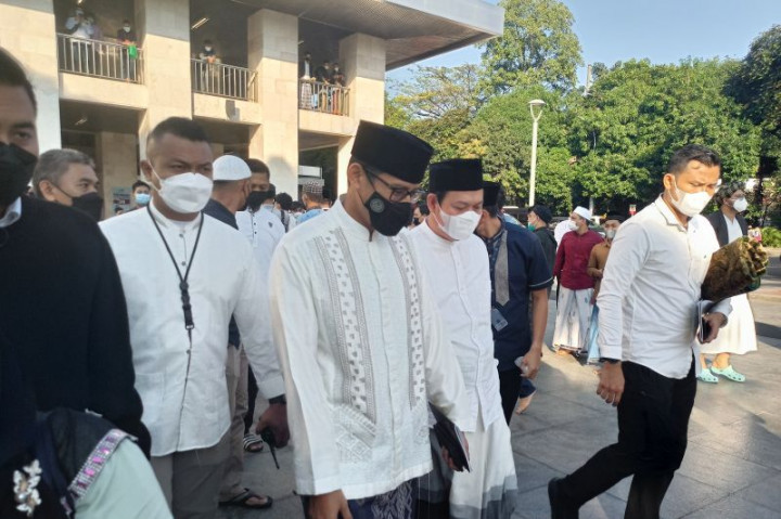 Sandiaga Berharap Semangat Kurban Menular