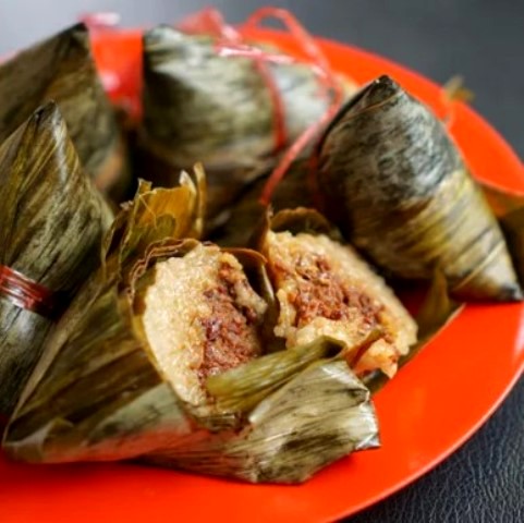 Bakcang Daging dan Jamur Bakcang Daging dan Jamur