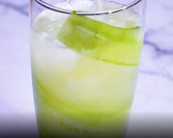 Jus Timun Campur Jahe Segar