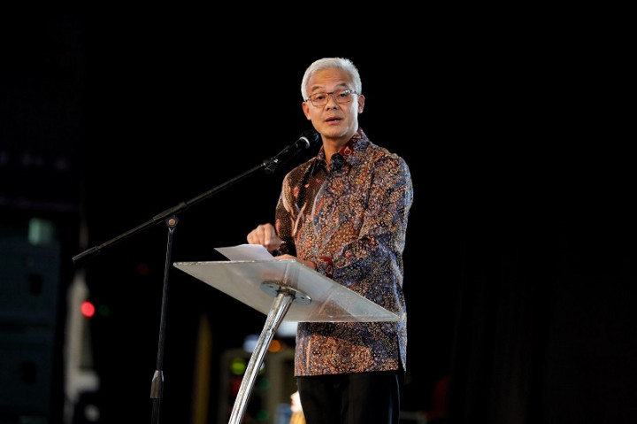 Ganjar Sampaikan Pesan Damai di MWC Ganjar Sampaikan Pesan Damai di MWC