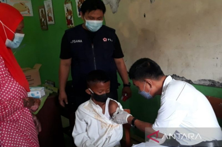 82,07% Anak di Babel Telah Divaksin Covid-19 Lengkap