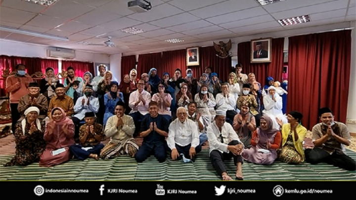 Komunitas Muslim Indonesia Rayakan Iduladha di Kaledonia Baru