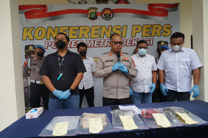 Pria Siram Air Keras ke Anak Istri Dibekuk