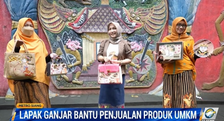 Tak Hanya Jateng, Lapak Ganjar Bantu Tingkatkan Omzet UMKM di Jatim