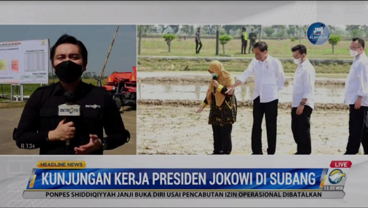 Tinjau Pusat Inovasi Padi di Subang, Ini Harapan Jokowi