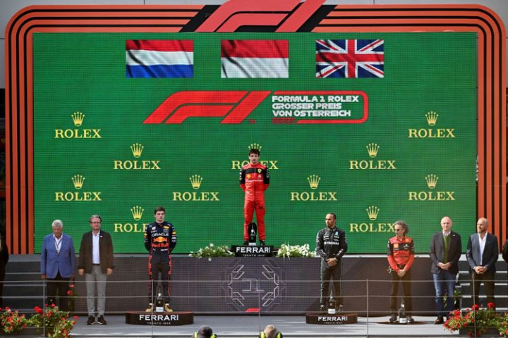 Tiga Pembalap Peraih Podium F1 Austria Didenda Rp150 Juta, Ini Penyebabnya