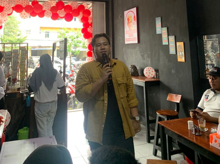 Relawan Ganjar Lampung Kembangkan UMKM di Kalangan Milenial