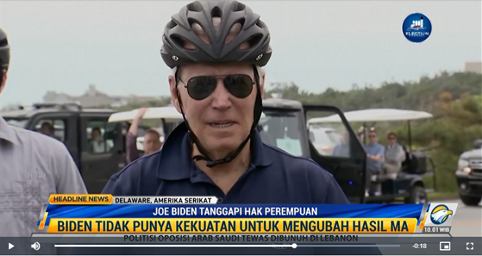 Joe Biden Dorong Perempuan di AS Memprotes Larangan Aborsi