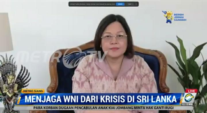 Ini Imbauan Dubes RI untuk WNI di Sri Lanka