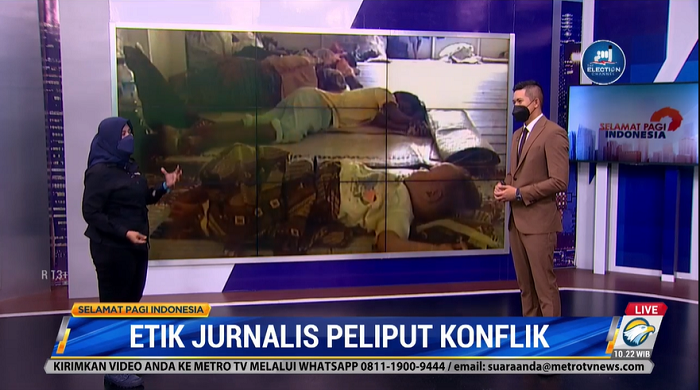 Begini Etika Jurnalis Peliput Konflik