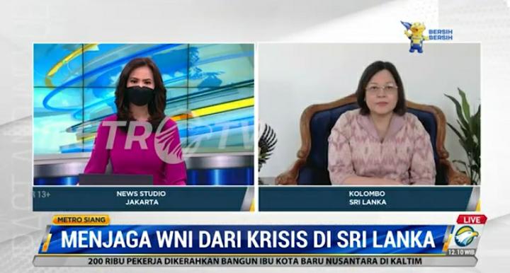Menjaga WNI dari Krisis di Sri Lanka