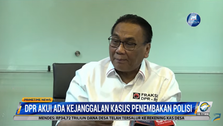 Ketua Komisi Hukum DPR Minta Kasus Penembakan Polisi Diusut Tuntas