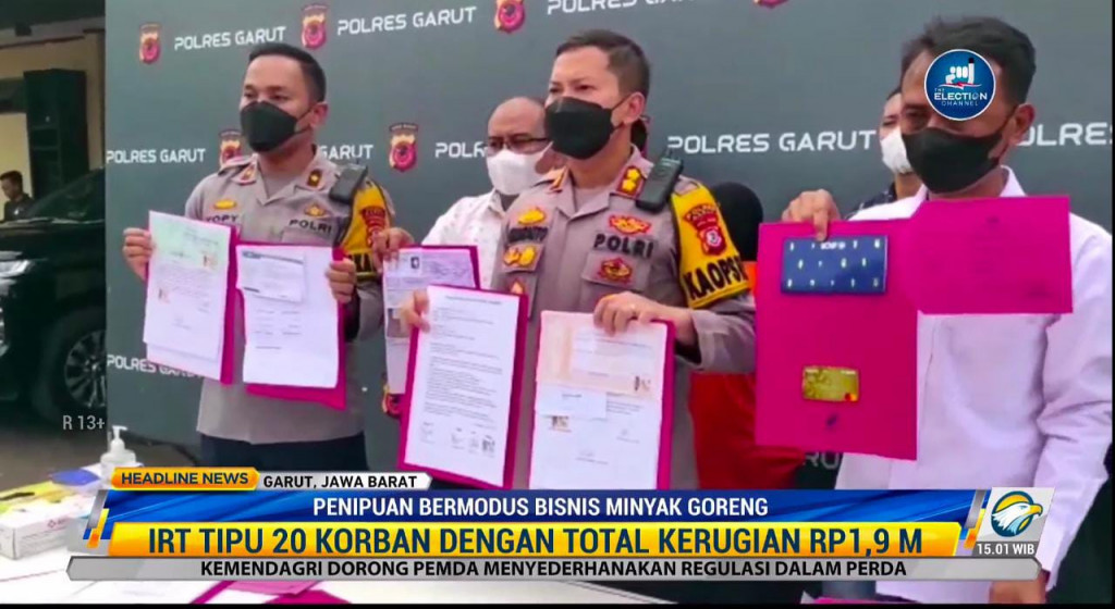 Penipuan bermodus bisnis minyak goreng. Foto: Dok/Metro TV
