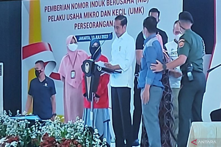 Bagikan NIB, Jokowi Kenang Sulitnya Peroleh Izin Usaha