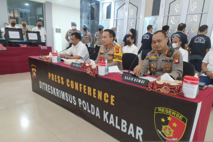 75 Penambang Emas Ilegal di Kalbar Ditetapkan Tersangka