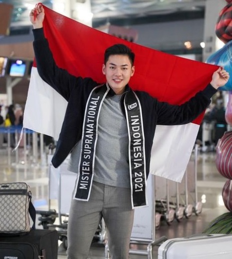 Matthew Gilbert Wibowo, 1st Runner Up The New L-Men of The Year 2022, akan mewakili Indonesia  di ajang The 6th Mister Supranational 2022 (Foto:Instagram @lmen)