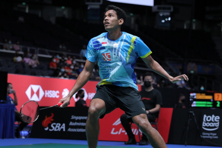 Terbebani Mental Juara, Chico Langsung Gugur di Singapore Open
