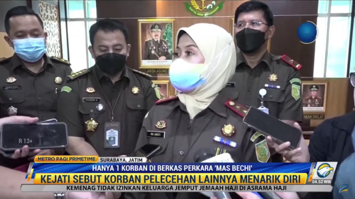 Korban Pelecehan MSAT di Jombang yang Bersaksi Tinggal Satu, Lainnya Menarik Diri