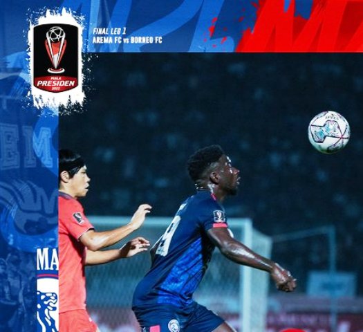Leg 1: Gol Camara Bawa Arema FC di Ambang Juara Piala Presiden 2022