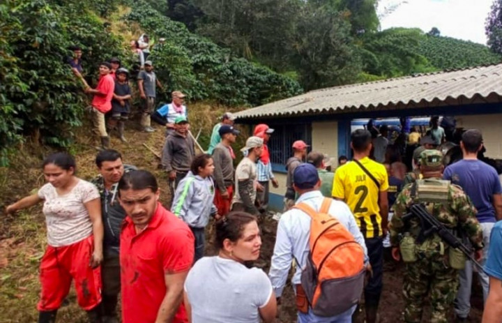 Longsor Kubur Sekolah di Kolombia, Delapan Anak Terjebak