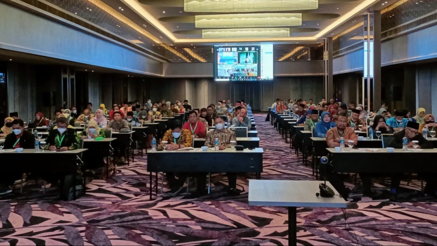 Refreshmant fasilitator PKB Guru. Foto: Dok. Kemenag