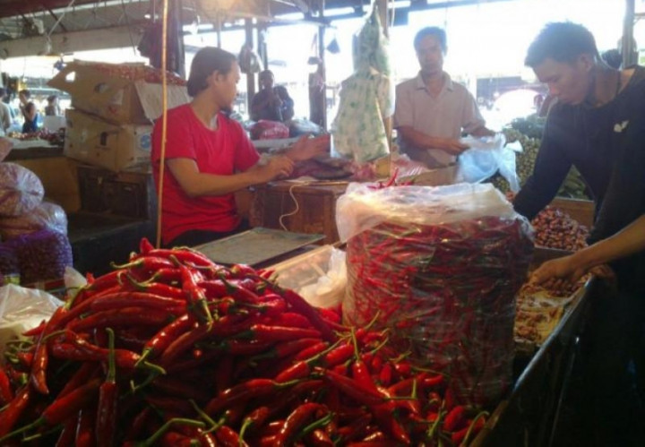 Harga Cabai di Kota Tangerang Berangsur Turun