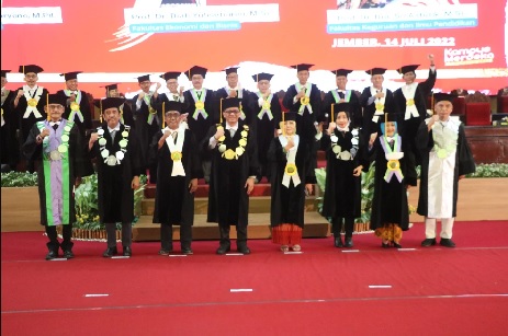 Universitas Jember Punya 3 Guru Besar Baru