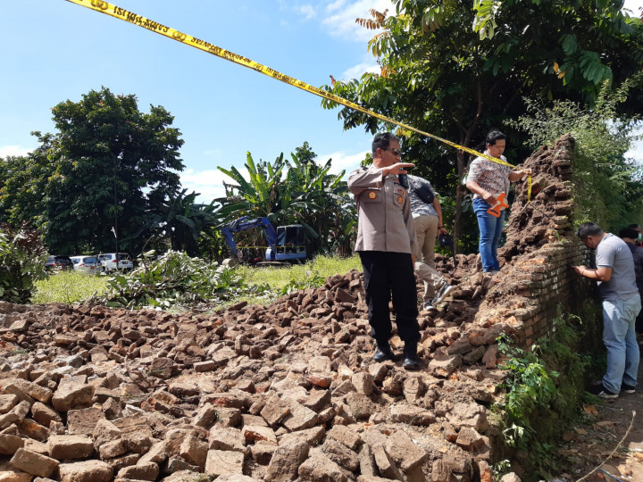 5 Saksi Diperiksa Atas Kasus Penjebolan Tembok Cagar Budaya
