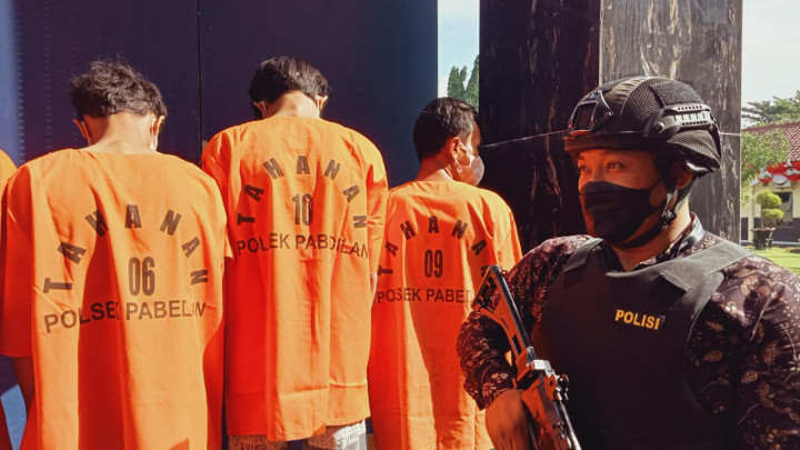 Pelaku Tawuran Antar Geng di Cirebon Ditangkap