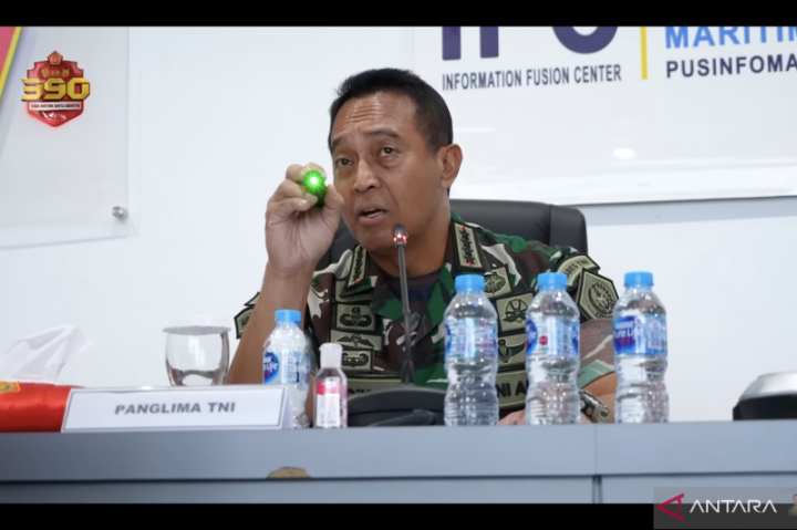 Panglima TNI Pastikan Kelancaran Pembangunan Kantor Pusinfomar
