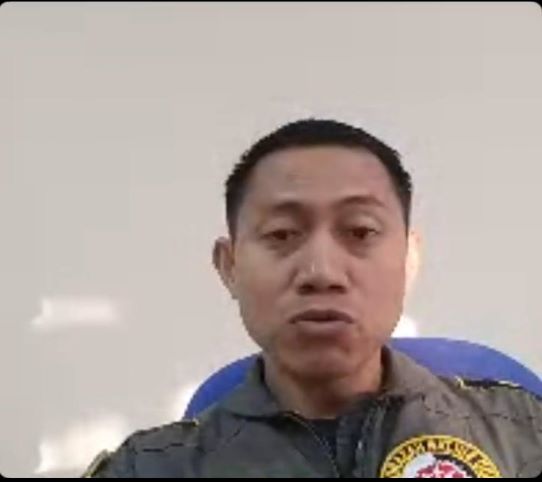 Kepala Seksi Operasi Skadron Udara 11 Wing 5 Lanud Sultan Hasanuddin, Muhammad Idris Kurniawan. Foto: Medcom.id