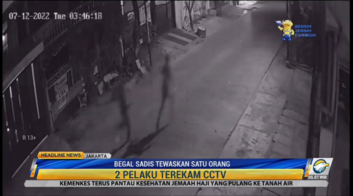 Begal Sadis Tewaskan Satu Orang di Kebon Bawang